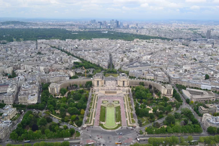 Párizs Eiffel-toronyról