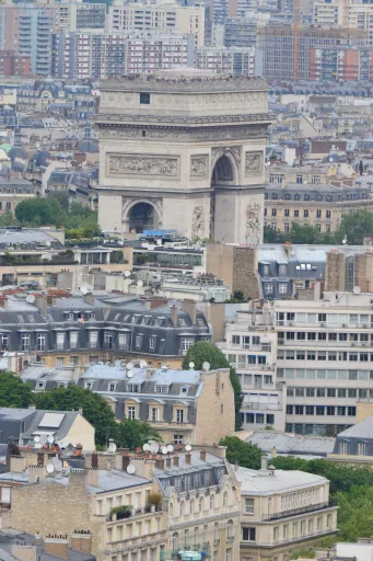Párizs Eiffel-toronyról